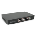 POE комутатор Merlion 16 POE 10 / 100 + 2 RJ45 10 / 100 / 1000+ вбудований блок живлення 52V 3.85A
