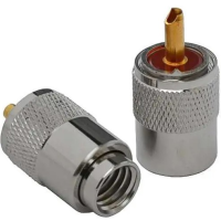 Роз'єм UHF Male під накрутку на кабель RG-8 / RG-213 / LMR400 / SYV-50-7 / 7D-FB / 8D-FB ціна за 1 шт