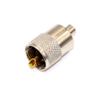 Роз'єм UHF Male під накрутку на кабель RG58 / RG142 / RG223 / LMR-195 / 3D-FB / SYV50-3 ціна за 1 шт