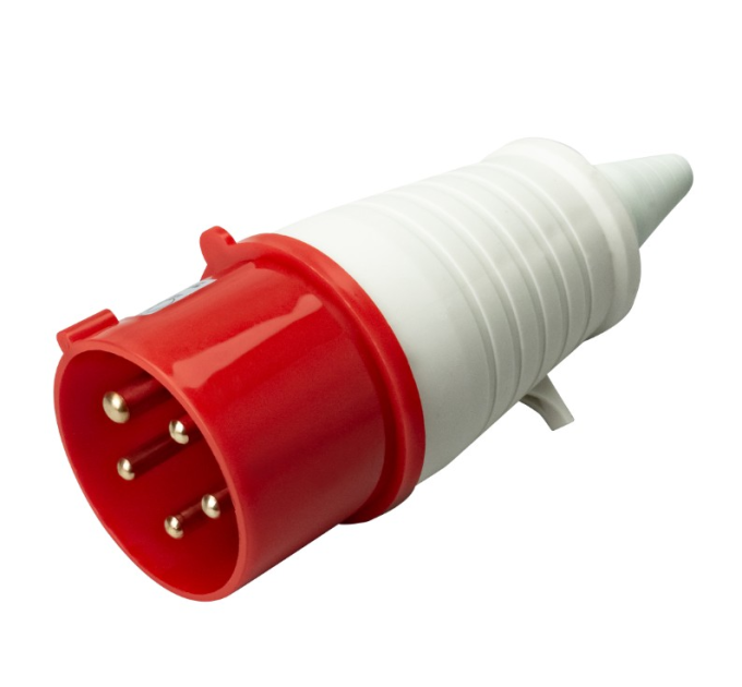 Вилка кабельна HOROZ SF-025, 5 контактів, 3Р+N+E, 32А, 380V, IP44