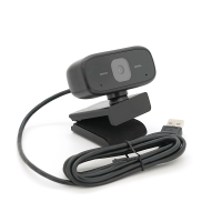 Вебкамера з гарнітурою A52, 720p, пласт. корпус, Black, Q100
