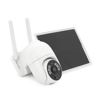 3 Мп 4G поворотна вулична PTZ відеокамера Voltronic, AI, Audio, Mic, PIR, Solar Panel 6W, SD, Battery 10400mA, UBox IPPTZ16325 2.8mm, 360°,IP67