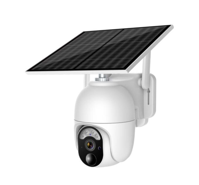 4 Мп 4G поворотна вулична PTZ відеокамера Voltronic, AI, Audio, Mic, PIR, Solar Panel 6W, SD, Battery 10400mA, UBox IPPTZ16425 2.8mm, 360°,IP67