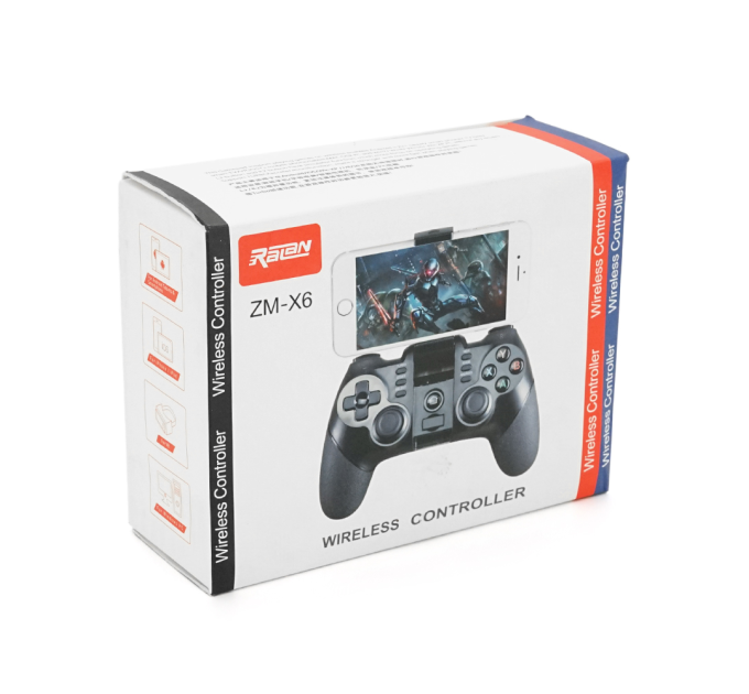 Бездротовий геймпад ZM-X6 для iOS / Android / Switch / / PS3 / PC, 3.7V, 400mAh, Box