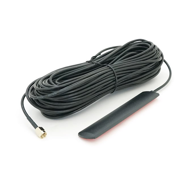 Внутрішня GSM / WIFI антена 3G / 4G / LTE WiFi, 850-990 / 1710-2700MHz 5dBi, 3М скотч, 20 метрів кабелю, кабельне введення Роз'єм SMA Male