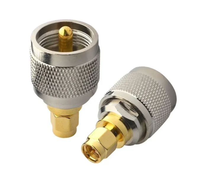 Перехідник SMA Male - UHF Male (SMA тато,штекер-UHF тато,штекер) ціна за 1 шт