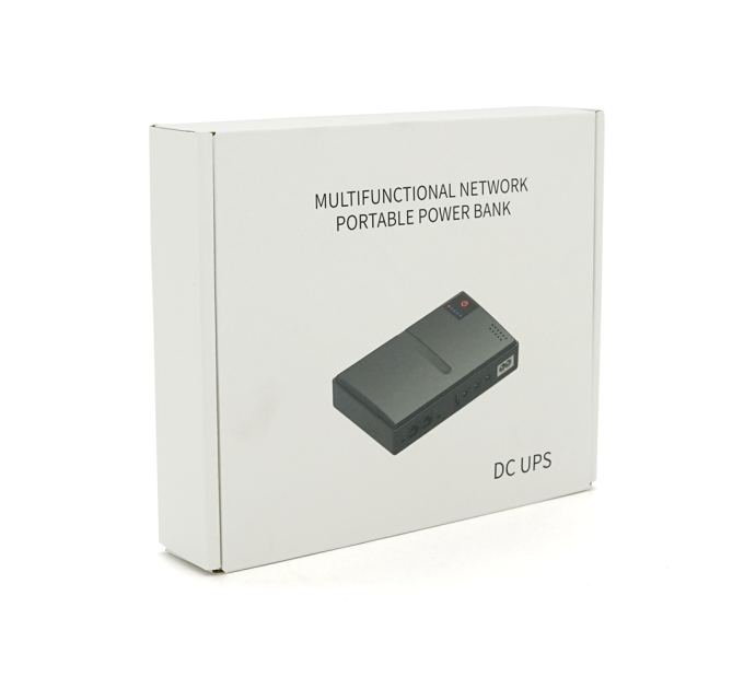 ДБЖ UPS-18W DC1018P YT45103 для роутерів / комутаторів / PON / POE-430, 5 / / 9 / 12V, 1A, 10000MAh(знімні 4*2500MAh), Black, BOX
