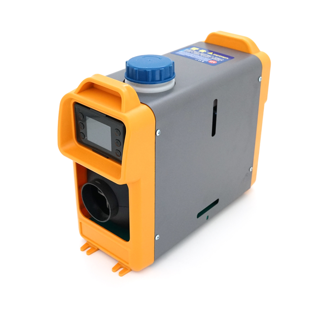 Автомобільний дизельний обігрівач ZP-2000, 24V, 2000W(kVA), витрата палива до 0,35л / год, з дисплеєм, 380х140х300 mm