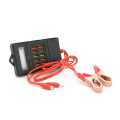 Портативний HUB ZS-09 / 2 із крокодилами на 10*USB2.0 (3A-5А), led, живлення 12В, Black, Box