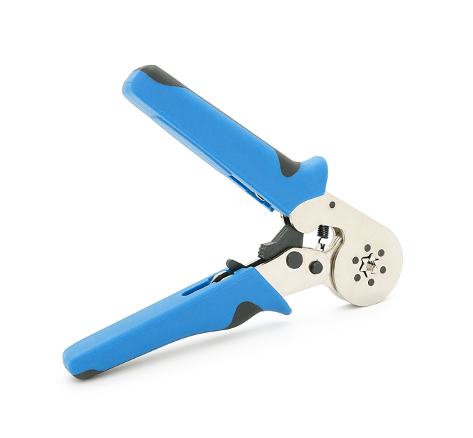 Крімпер CINLINELE HCS8 6-6 для обтиску кабельного накінечника, 0.25-6mm2, Blue