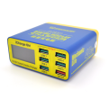 Зарядні станція з цифровою індикацією MECHANIC iCharge 6M , 6*USB-A(1*QC3.0-15W), 220V / 40W. 155*115*55mm