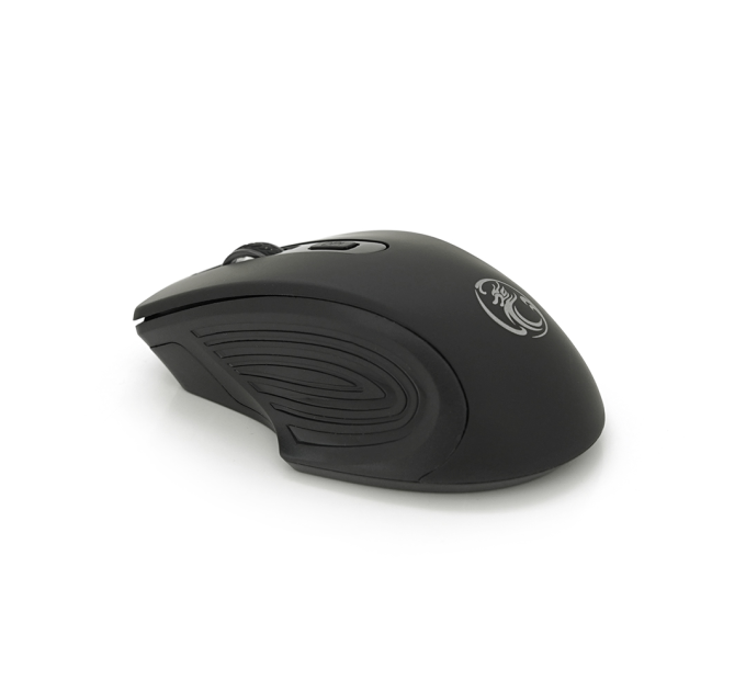 Миша бездротова iMICE G-1800, 4 кнопки, 800 / 1200 / 1600 DPI, 2.4Ghz 10м, Windows XP / Vista / Win7 / 8 / 10 Mac OS X, Rechargeable, Black, COLOR BOX