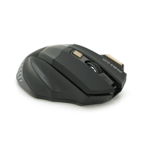 Миша бездротова iMICE GW-X7, 7 кнопок, 1200 / 2400 / 3200 DPI, 2.4Ghz 10м, Windows XP / Vista / Win7 / 8 / 10 / 11 Mac OS X, Black, COLOR BOX