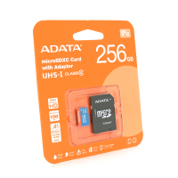Карта пам'яті A-DATA Premier microSDHC Class 10 UHS-I, 256GB Карта пам'яті A-DATA Premier microSDHC Class 10 UHS-I, 256GB
