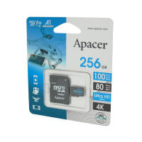 Карта пам'яті Apacer microSDHC Class 10 UHS-I, 256GB Карта пам'яті Apacer microSDHC Class 10 UHS-I, 256GB