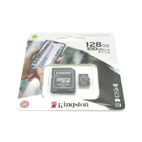 Карта пам'яті Kingston Canvas microSDHC Class 10 UHS-I U3 A2 V30, 128GB Карта пам'яті Kingston Canvas microSDHC Class 10 UHS-I U3 A2 V30, 128GB