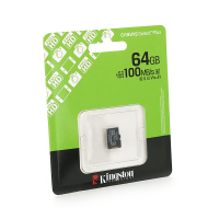 Карта пам'яті Kingston Canvas microSDHC Class 10 UHS-I, 64GB Карта пам'яті Kingston Canvas microSDHC Class 10 UHS-I, 64GB