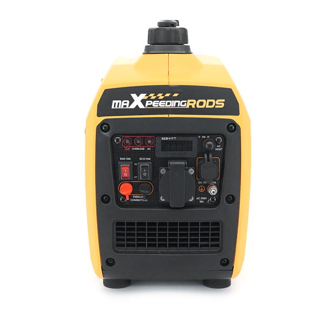 Генератор інверторний Бензиновий MXR1500 (1 kW), однофазний, 220V, 50Hz, об'єм бака 2,4л, ручний запуск