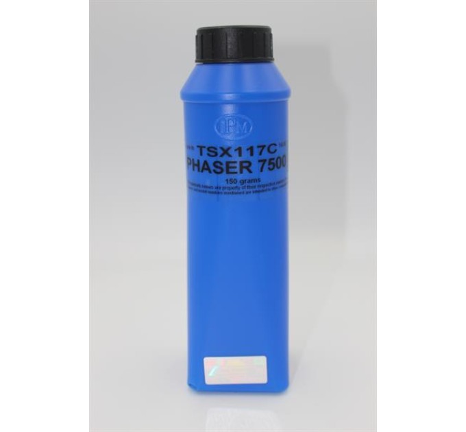 Тонер IPM Xerox Phaser 7500, 150г/банка, Cyan, TSX117C
