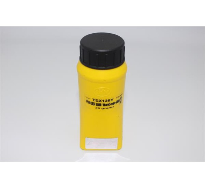 Тонер IPM Xerox Phaser 6500, 20г/банка, Yellow, TSX136Y