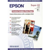 Фотопапір Premium Semigloss А3+, 20 арк Epson (C13S041328)