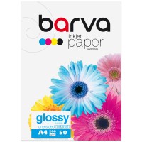 Фотопапір глянцевий 200 г/м2, А4, 50 арк Original Barva (IP-C200-025)