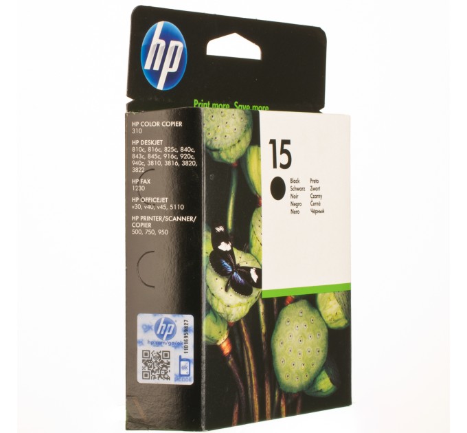 Картридж №15 чорний HP (C6615DE)