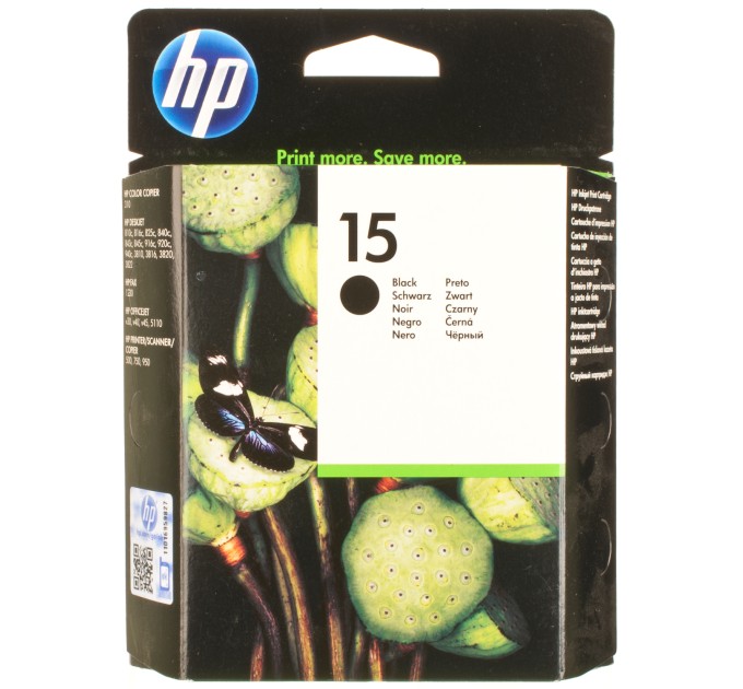 Картридж №15 чорний HP (C6615DE)