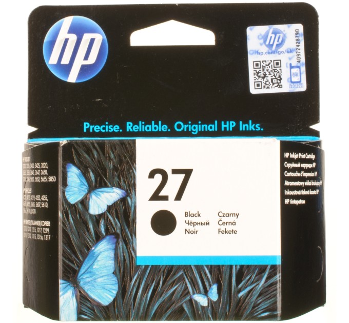 Картридж №27 чорний HP (C8727AE)