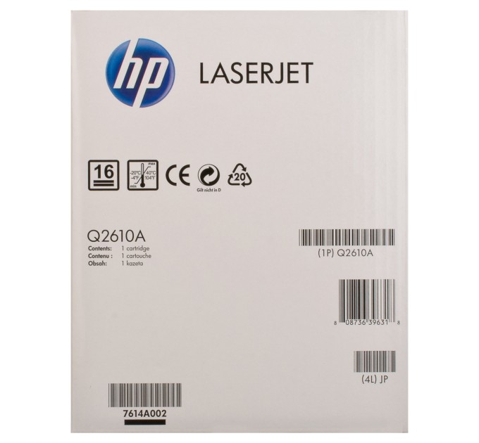 Картридж 10A чорний HP (Q2610A)