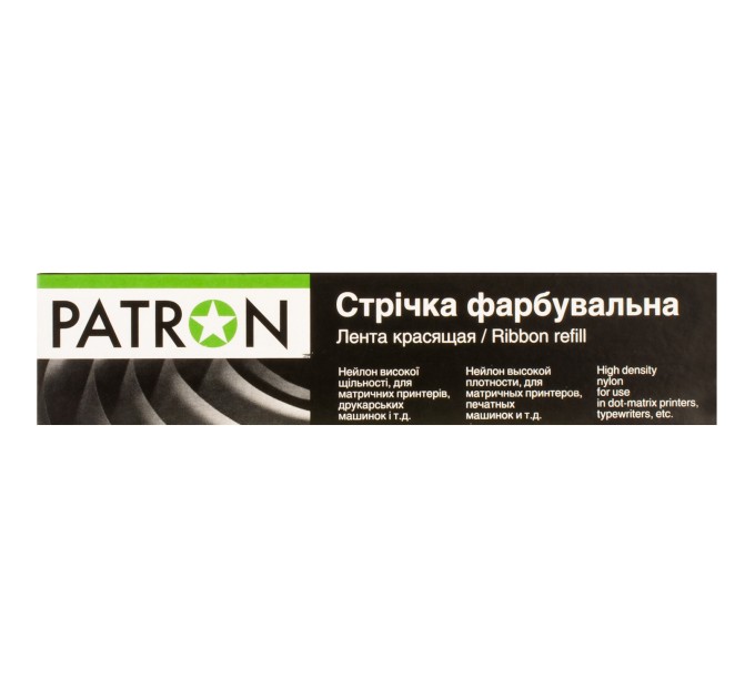 Стрічка для матричних картриджів 12,7 ммх12 м, лівий мебіус, HD Patron