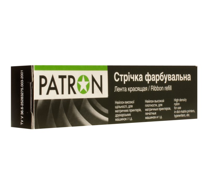 Стрічка для матричних картриджів 12,7 ммх16 м, кільце, HD Patron