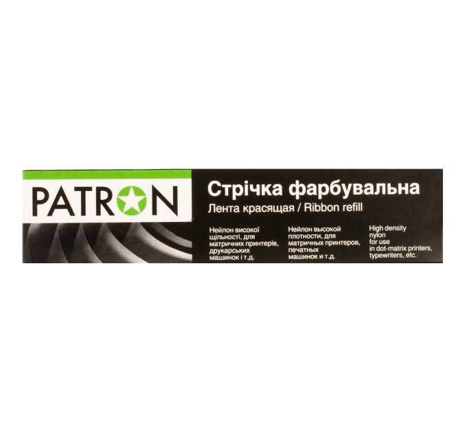 Стрічка для матричних картриджів 12,7 ммх16 м, кільце, HD Patron