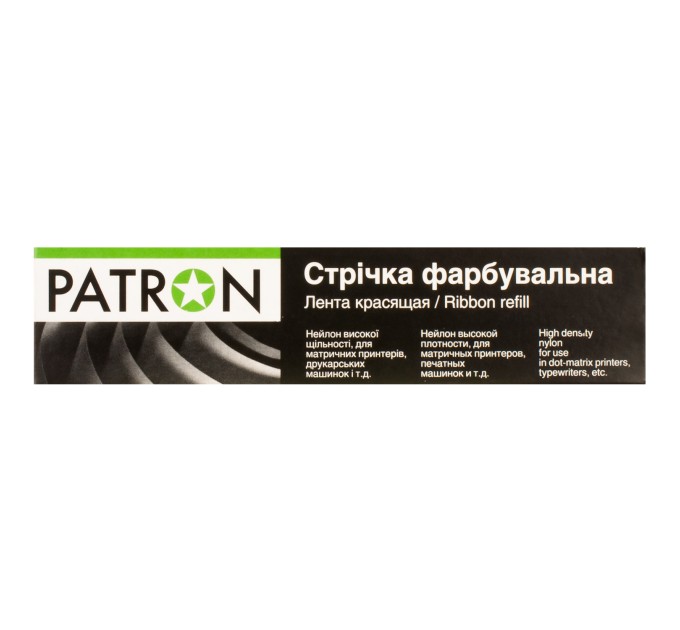 Стрічка для матричних картриджів 12,7 ммх16 м, лівий мебіус, HD Patron
