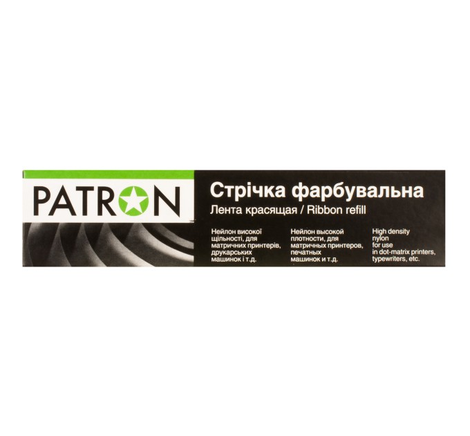 Стрічка для матричних картриджів 12,7 ммх16 м, правий мебіус, HD Patron