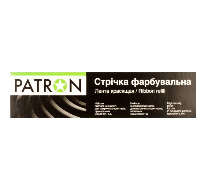 Стрічка для матричних картриджів 12,7 ммx50 м, правий мебіус, HD Patron