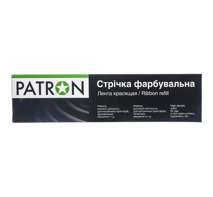 Стрічка для матричних картриджів 12,7 ммx60 м, кільце, HD Patron