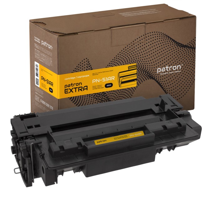 Картридж сумісний HP 51A (Q7551A) Extra Patron (PN-51AR)