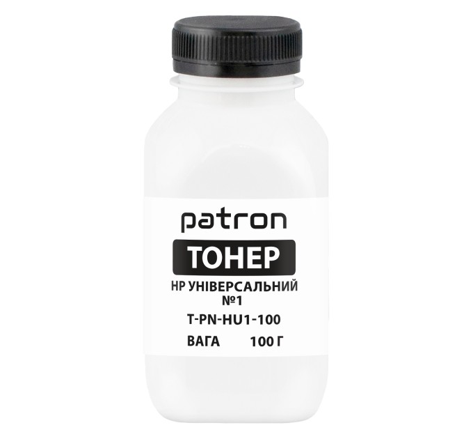 Тонер HP універсальний №1 флакон, 100 г Patron (PN-HU1-100)