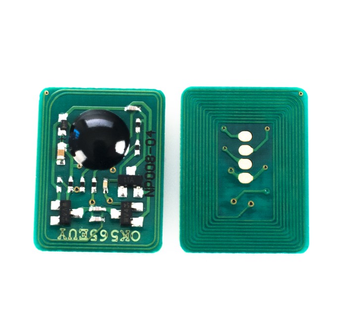 Чип Oki C5650 2K, жовтий Everprint (CHIP-OKI-5650-5750-Y)