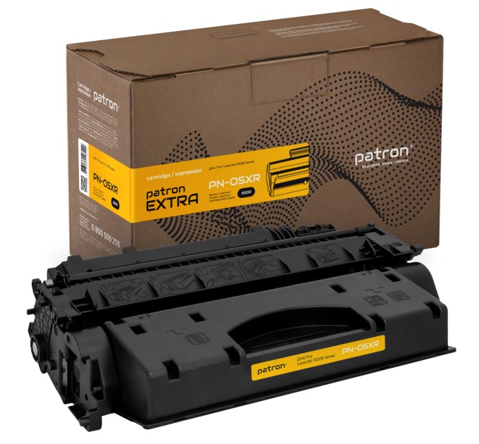 Картридж сумісний HP 05X (CE505X) Extra Patron (PN-05XR)