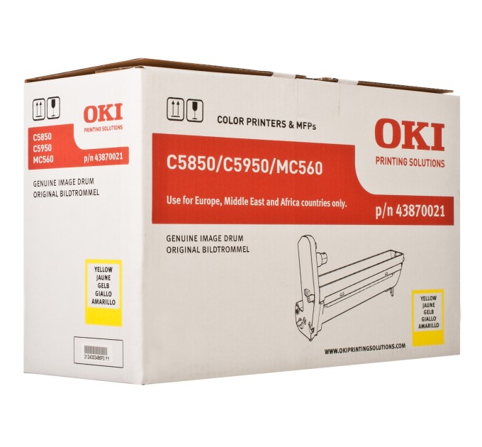 Драм-картридж C5850_5950 жовтий Oki (43870021)