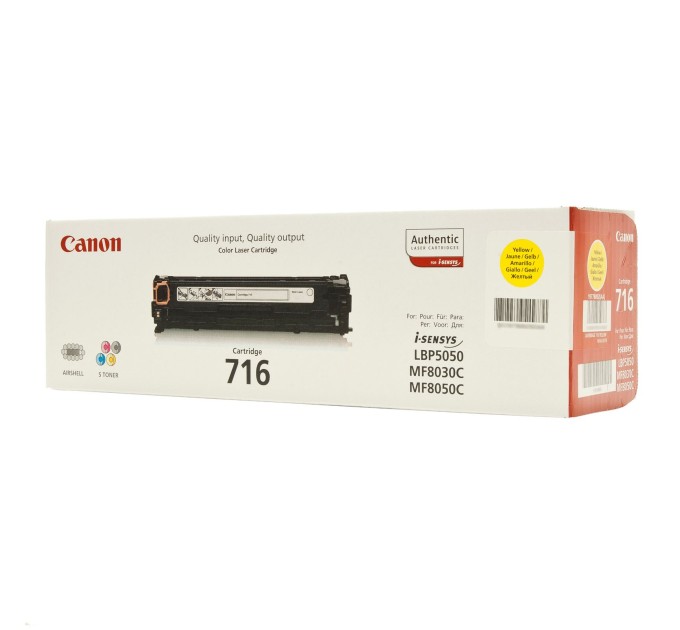Картридж 716 жовтий Canon (1977B002)