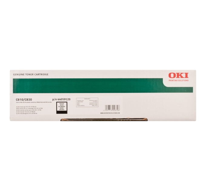 Тонер-картридж C810 NEU чорний Oki (44059120)