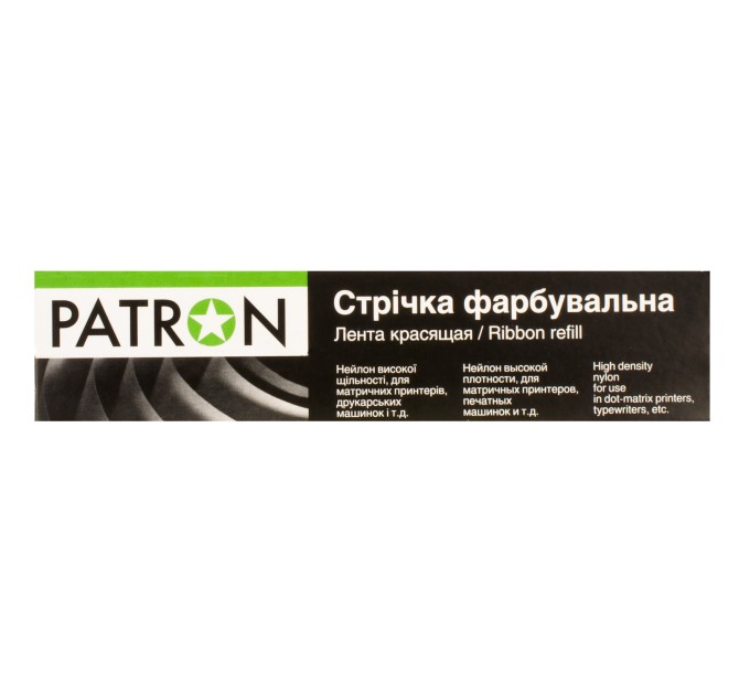 Стрічка для матричних картриджів 12,7 ммx30 м, правий мебіус, HD Patron