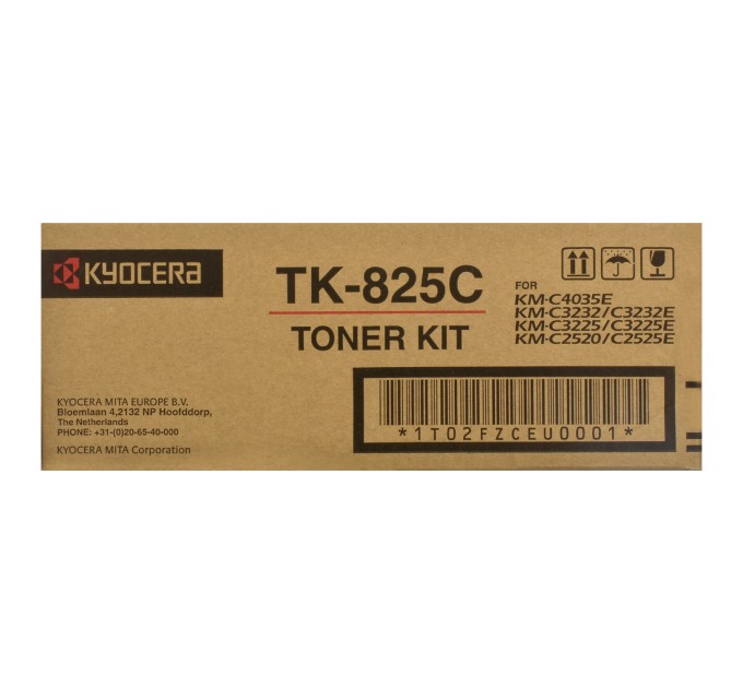 Тонер-картридж TK-825 блакитний Kyocera Mita (1T02FZCEU0)