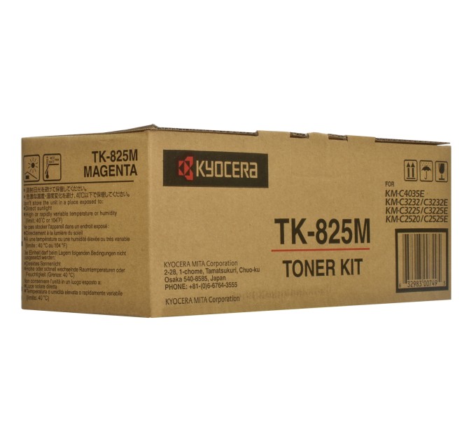 Тонер-картридж TK-825 пурпуровий Kyocera Mita (1T02FZBEU0)
