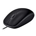 Миша USB B110 Optical Silent, чорна Logitech (910-005508)