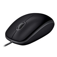 Миша USB B110 Optical Silent, чорна Logitech (910-005508)