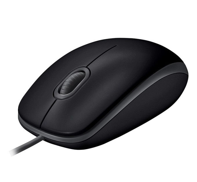 Миша USB B110 Optical Silent, чорна Logitech (910-005508)